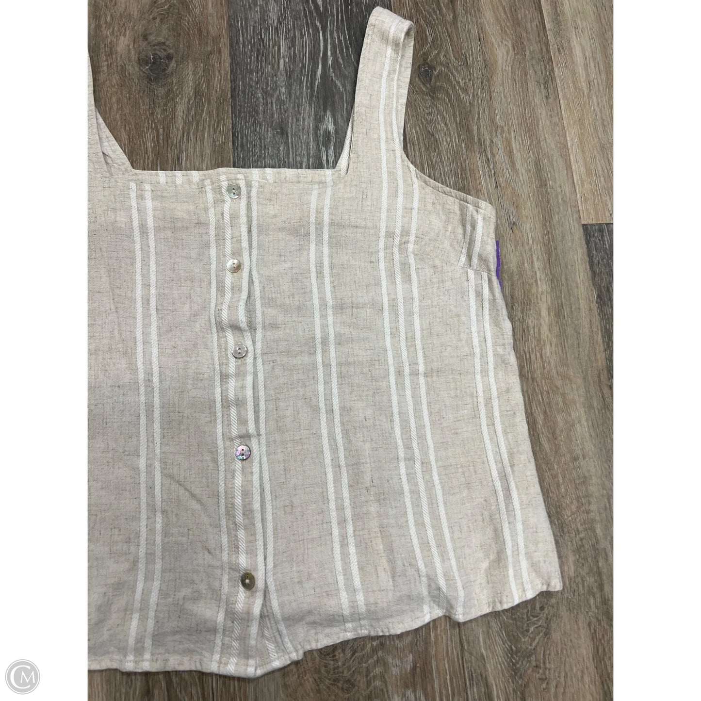 Tank Top By Cloth & Stone In Striped Pattern, Size: S