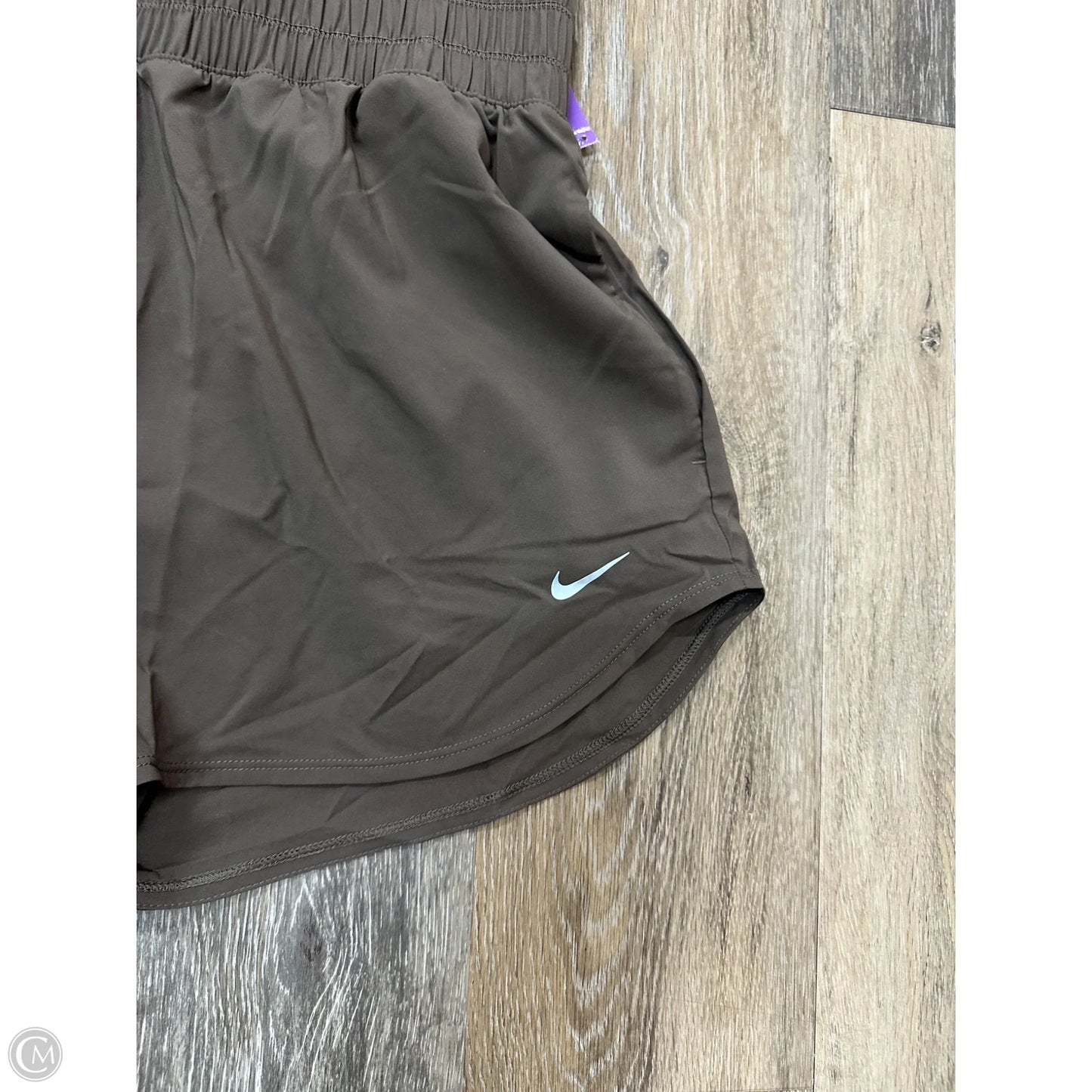 Athletic Shorts By Nike Apparel In Brown, Size: M