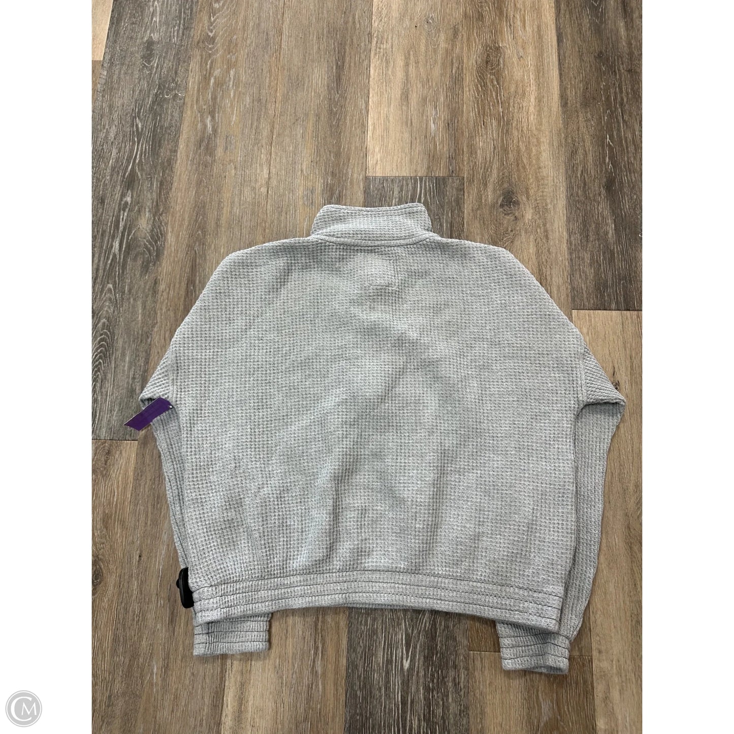 Top Long Sleeve By Aerie In Grey, Size: S