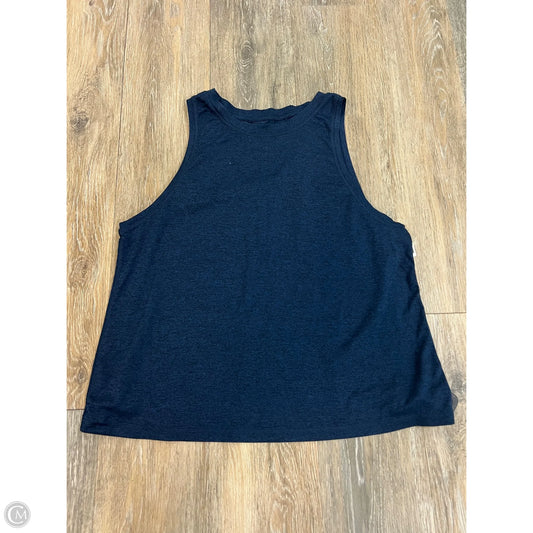 Athletic Tank Top By Athleta In Navy, Size: M