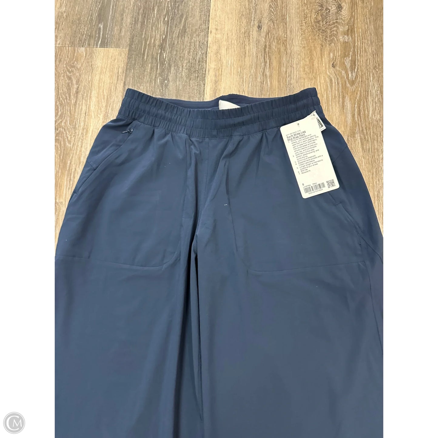 Athletic Pants By Lululemon In Navy, Size: 8