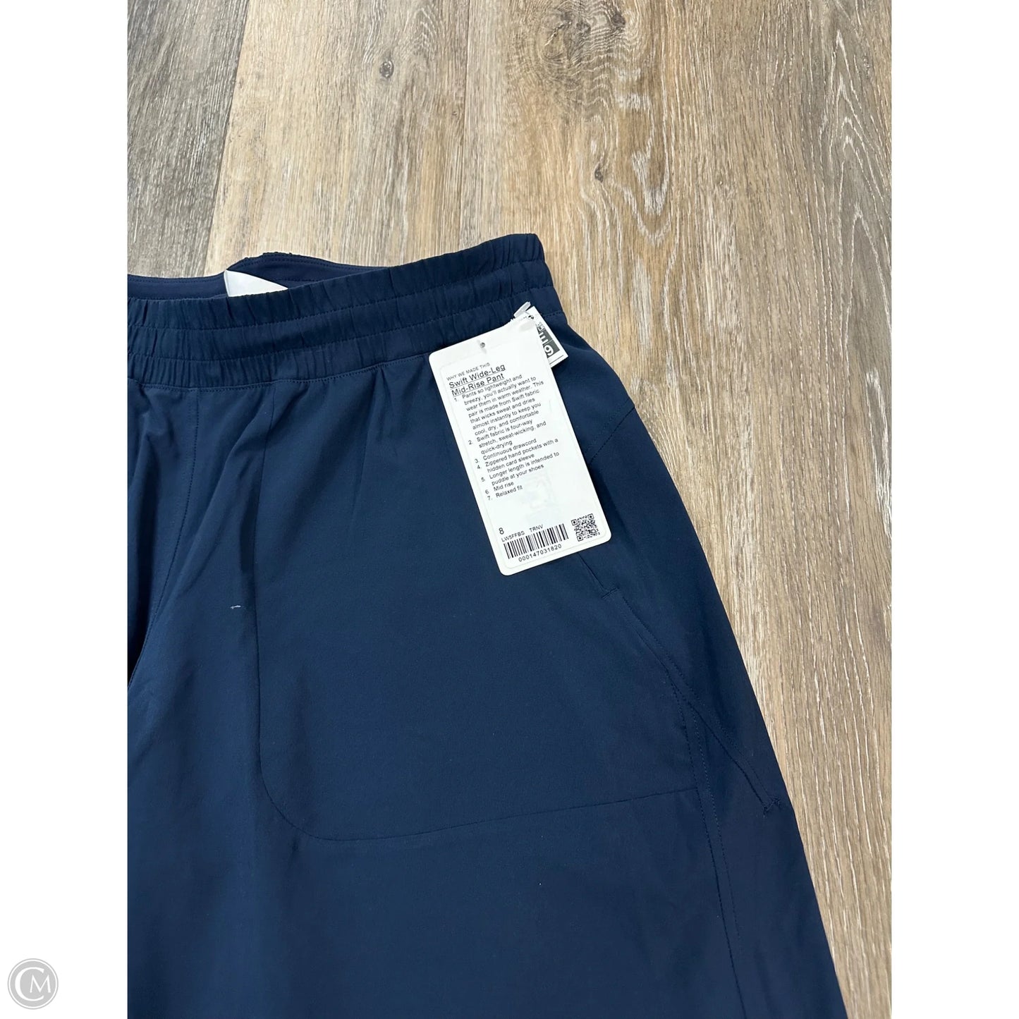 Athletic Pants By Lululemon In Navy, Size: 8
