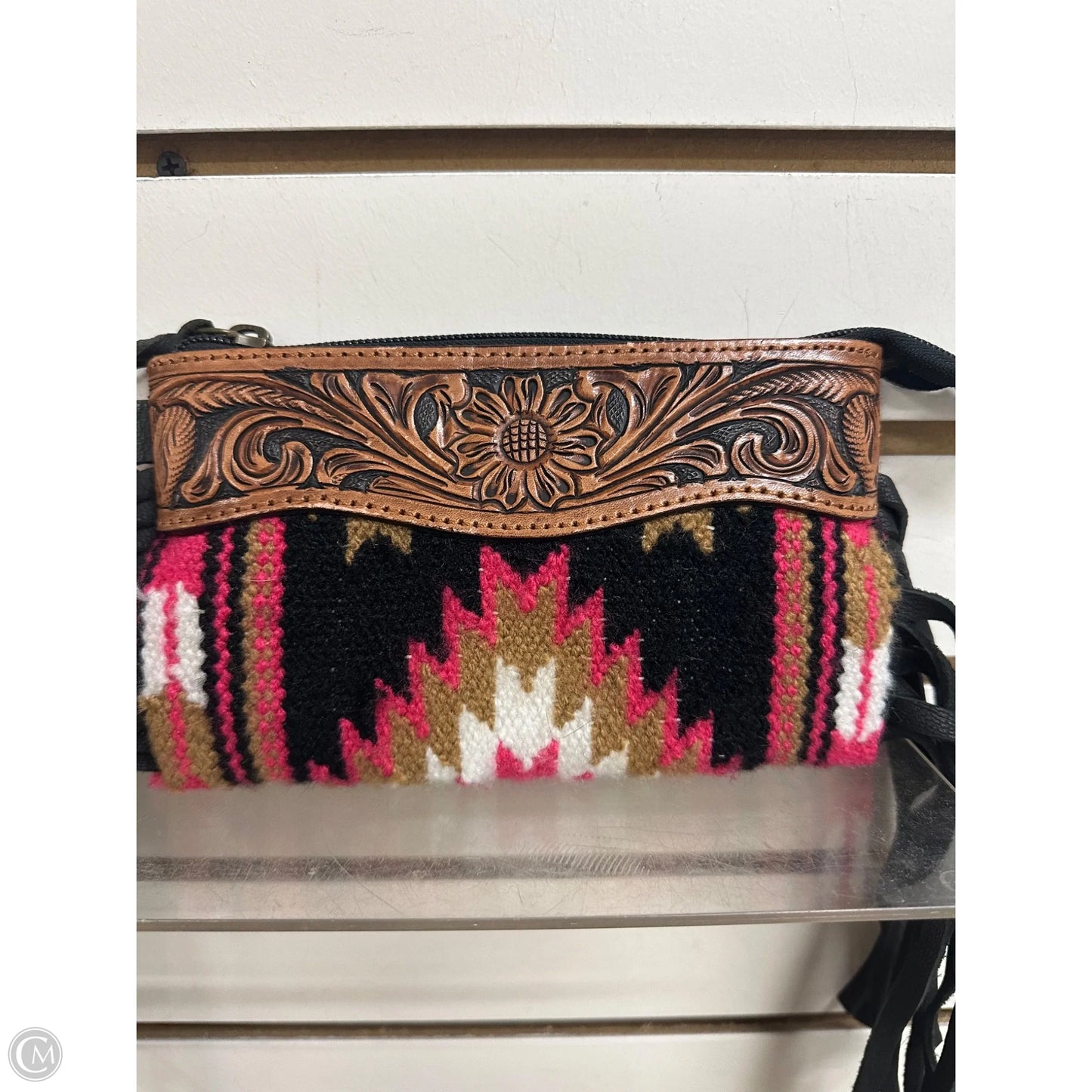 Handbag Leather By American Darling, Size: Small
