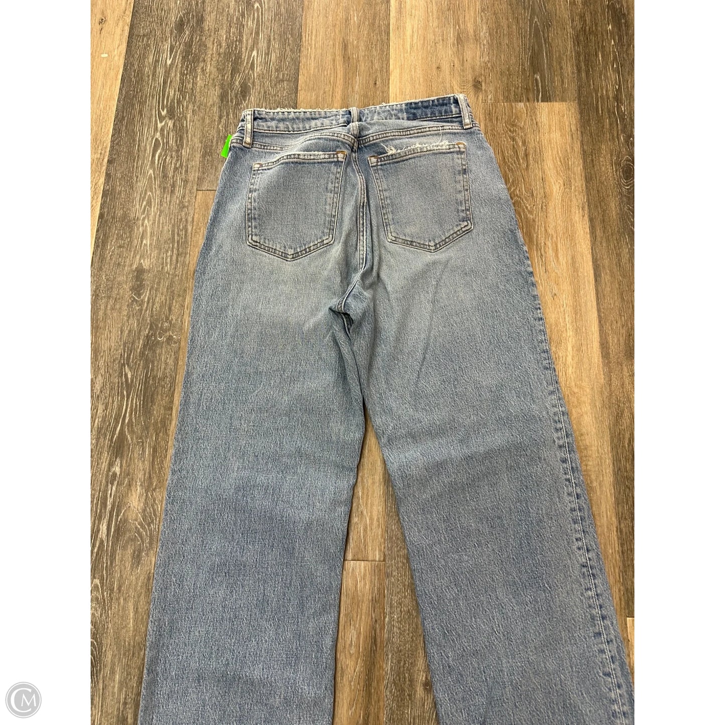 Jeans Boyfriend By Abercrombie And Fitch In Blue Denim, Size: 8
