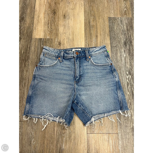 Shorts By Wrangler In Blue Denim, Size: 4/27