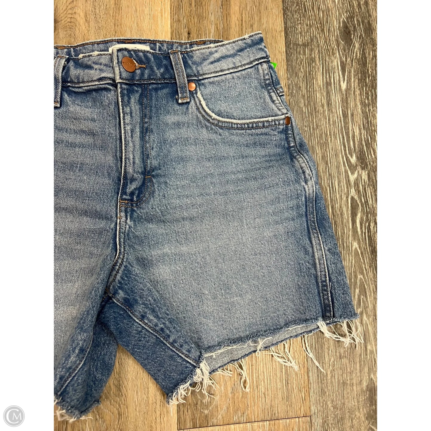 Shorts By Wrangler In Blue Denim, Size: 4/27