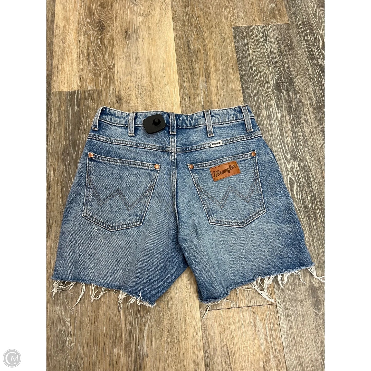 Shorts By Wrangler In Blue Denim, Size: 4/27