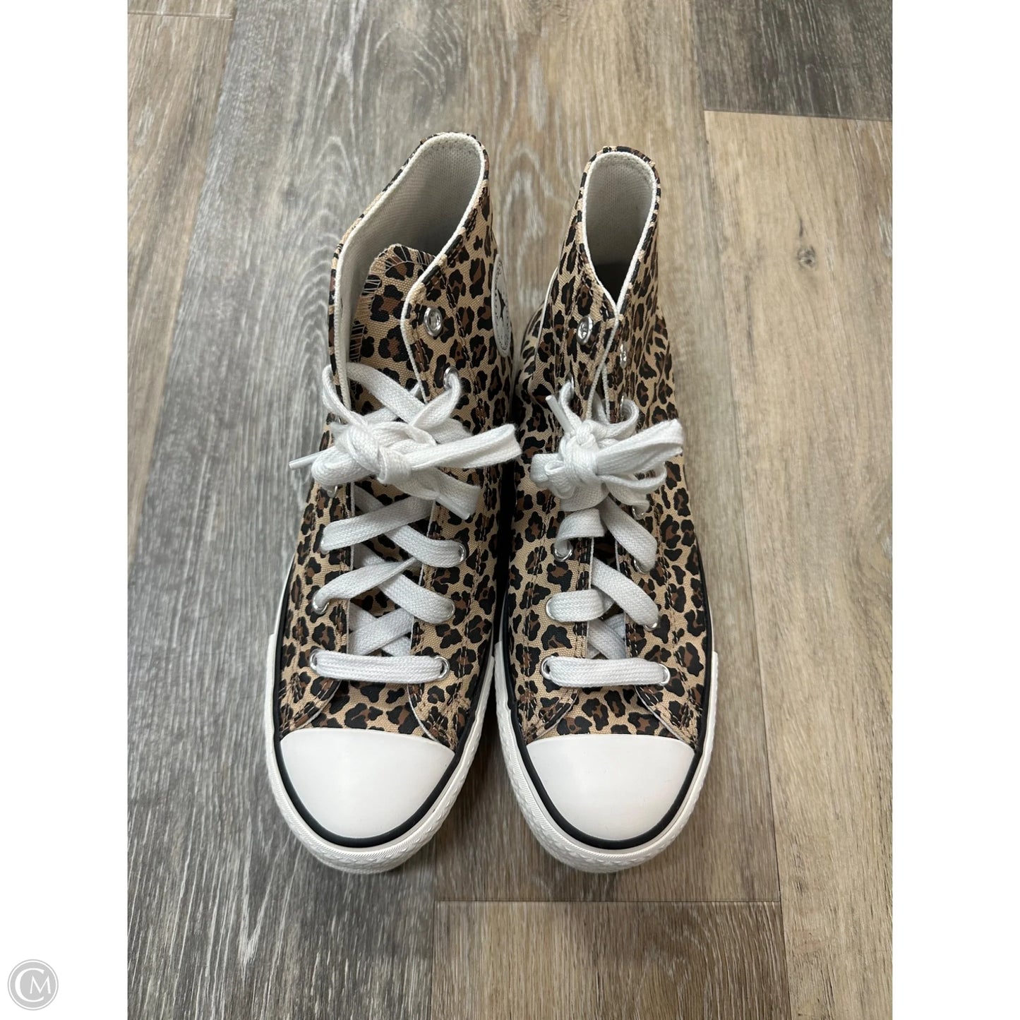 Shoes Sneakers By Converse In Animal Print, Size: 8