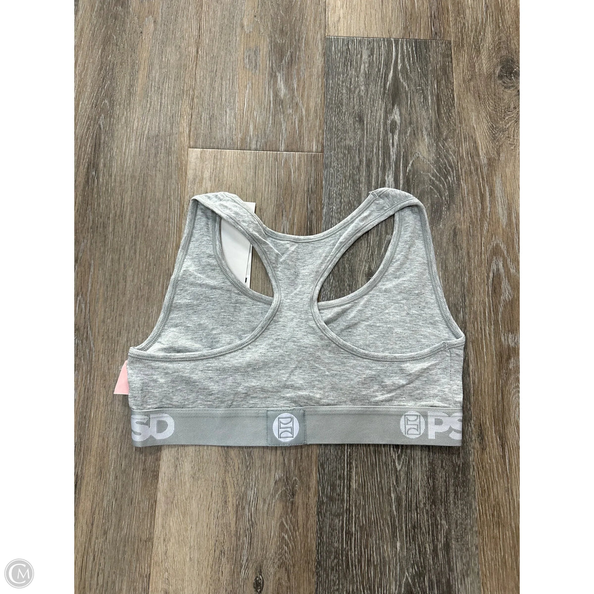 Athletic Bra By PSD In Grey, Size: M