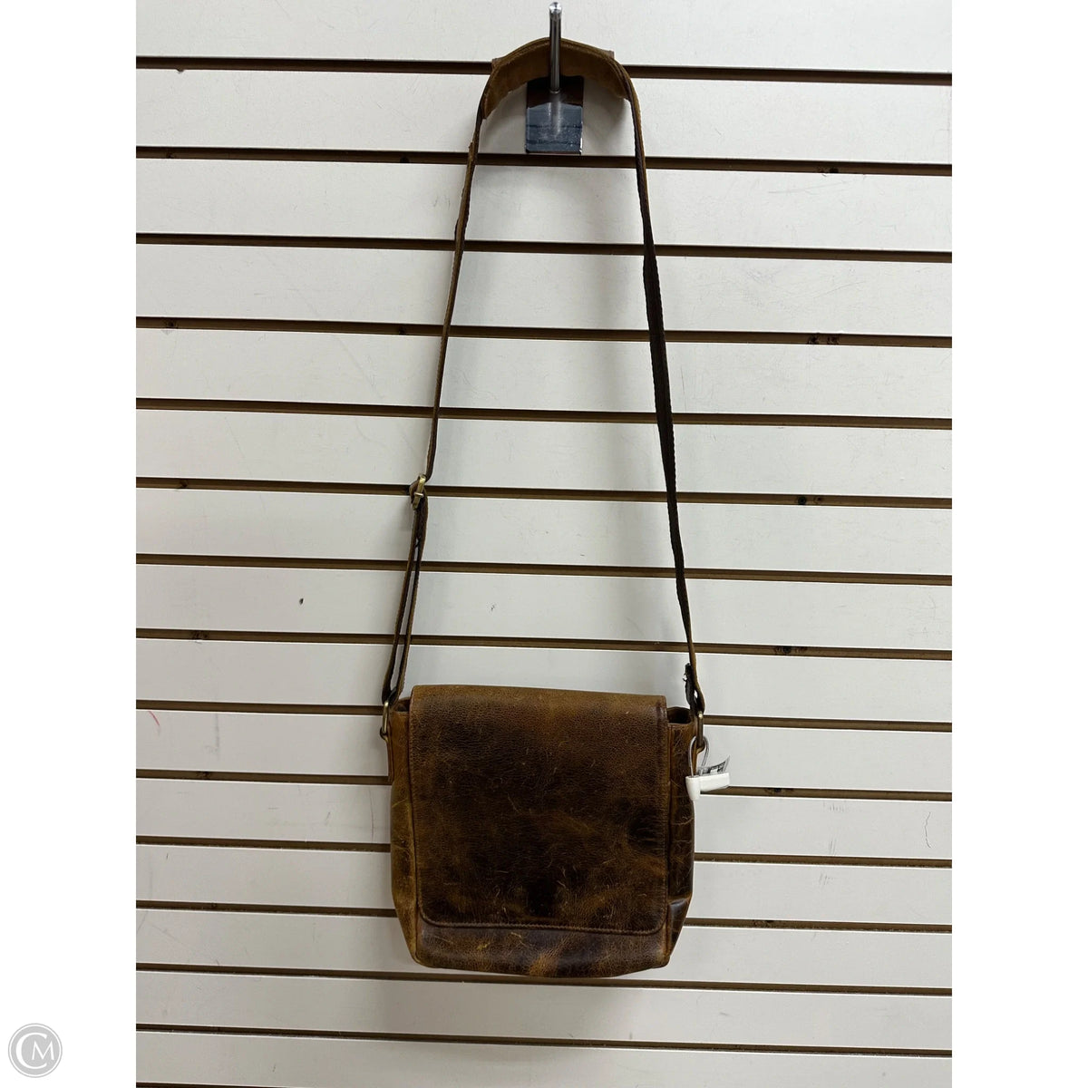 Crossbody Leather By Cmb, Size: Large