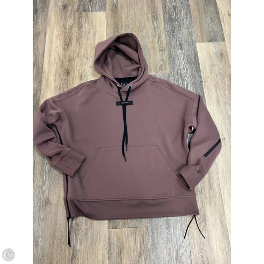Sweatshirt Hoodie By On Cloud In Brown, Size: S