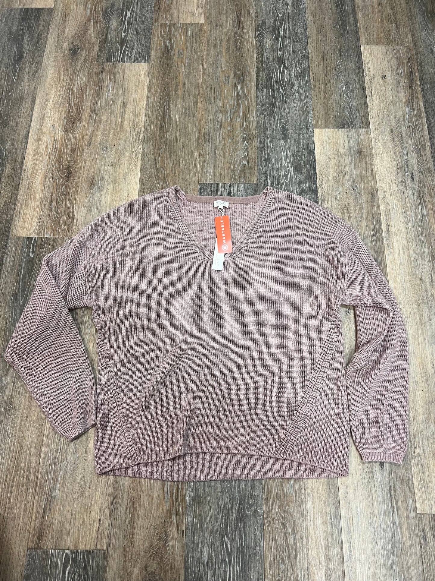 Sweater By Gentle Fawn In Mauve, Size: 2x