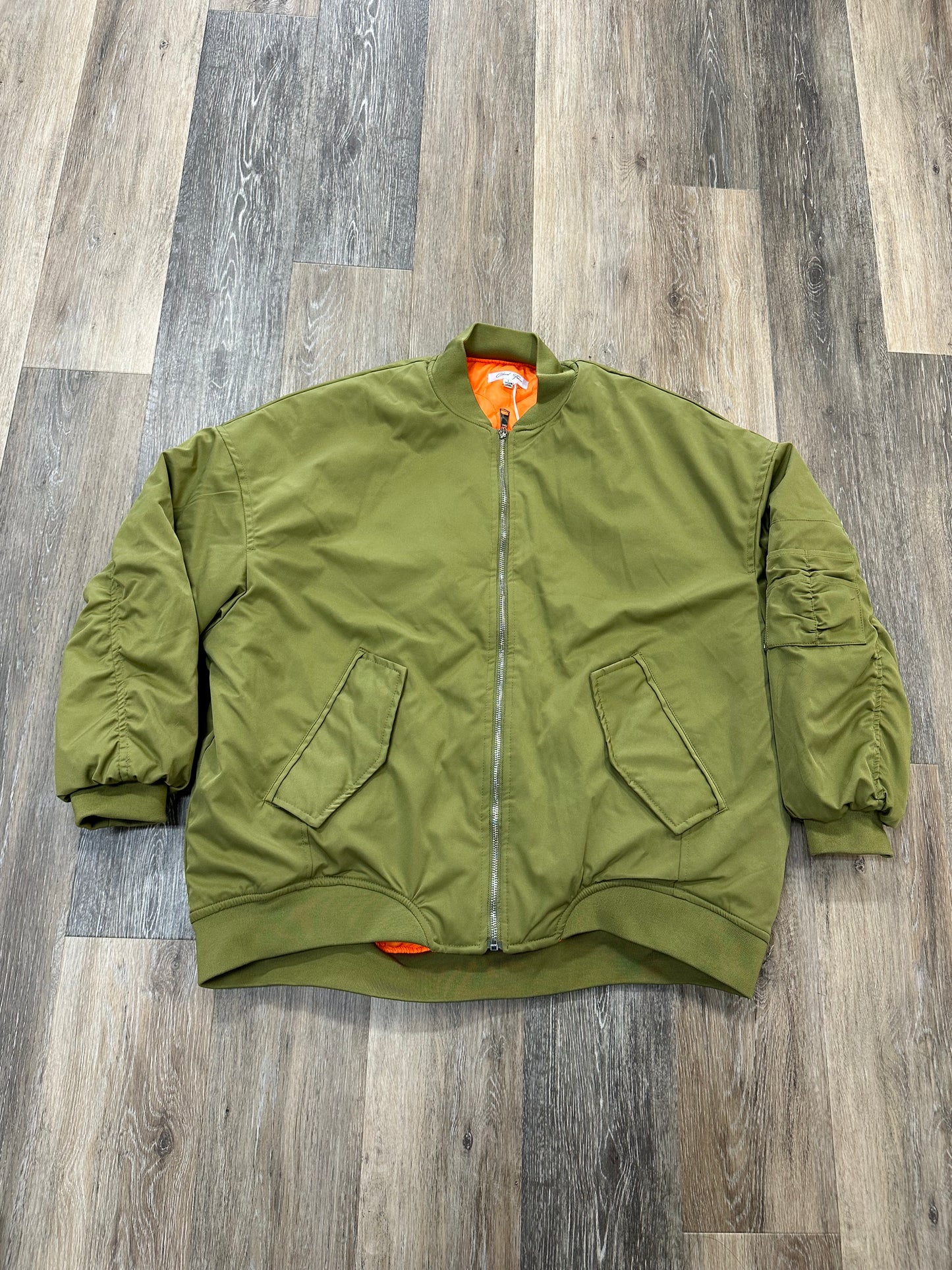 Jacket Puffer & Quilted By Cloud 10 In Green, Size: L