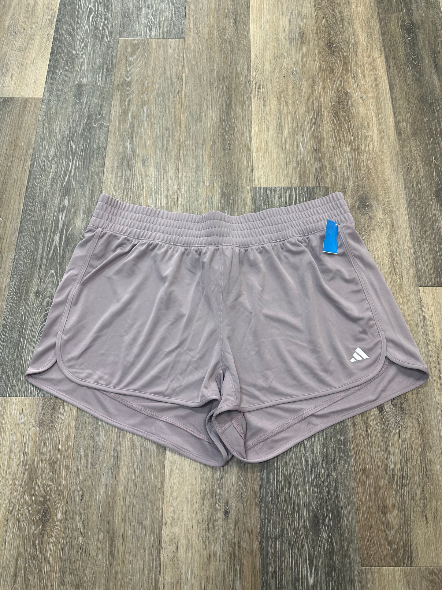 Athletic Shorts By Adidas In Purple, Size: 2x