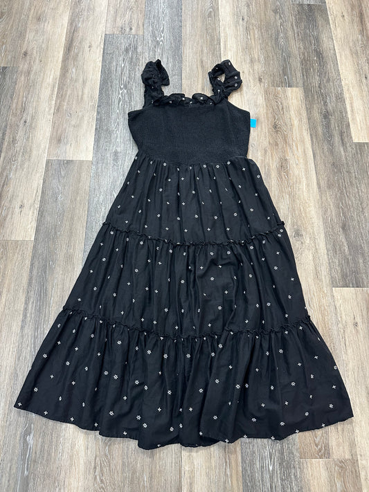 Dress Casual Maxi By Old Navy In Black, Size: L