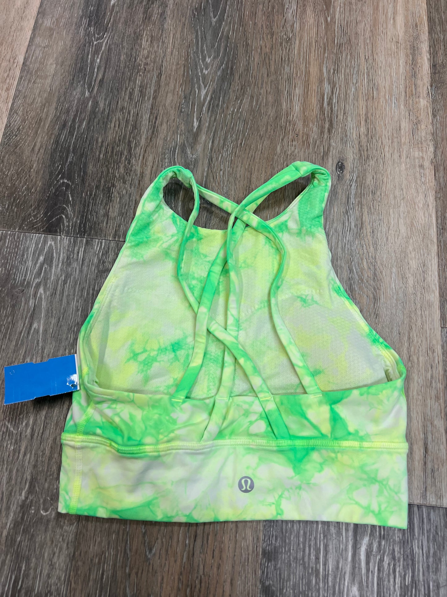 Athletic Bra By Lululemon In Green, Size: 4