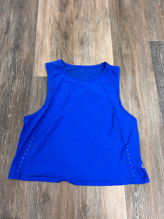 Athletic Tank Top By Lululemon In Blue, Size: S