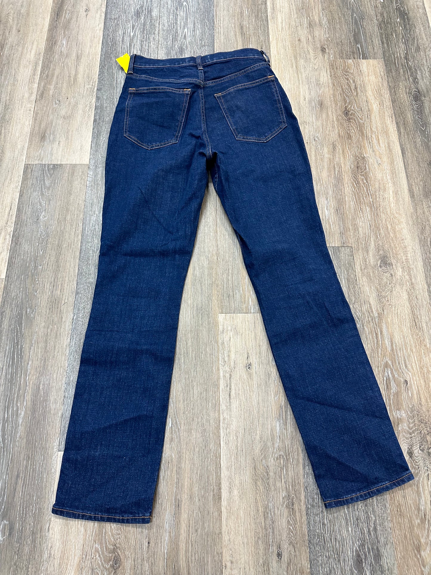 Jeans Boot Cut By Abercrombie And Fitch In Blue Denim, Size: 6