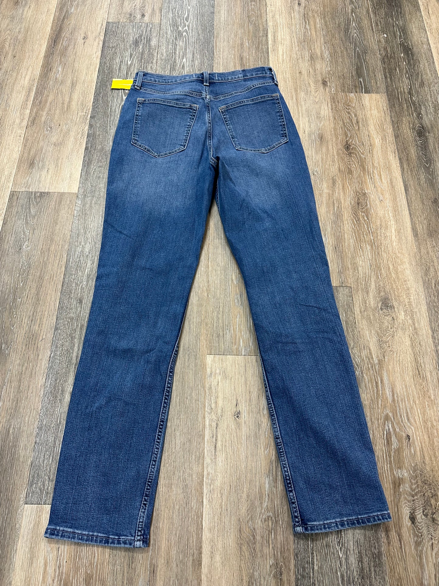 Jeans Straight By Abercrombie And Fitch In Blue Denim, Size: 6