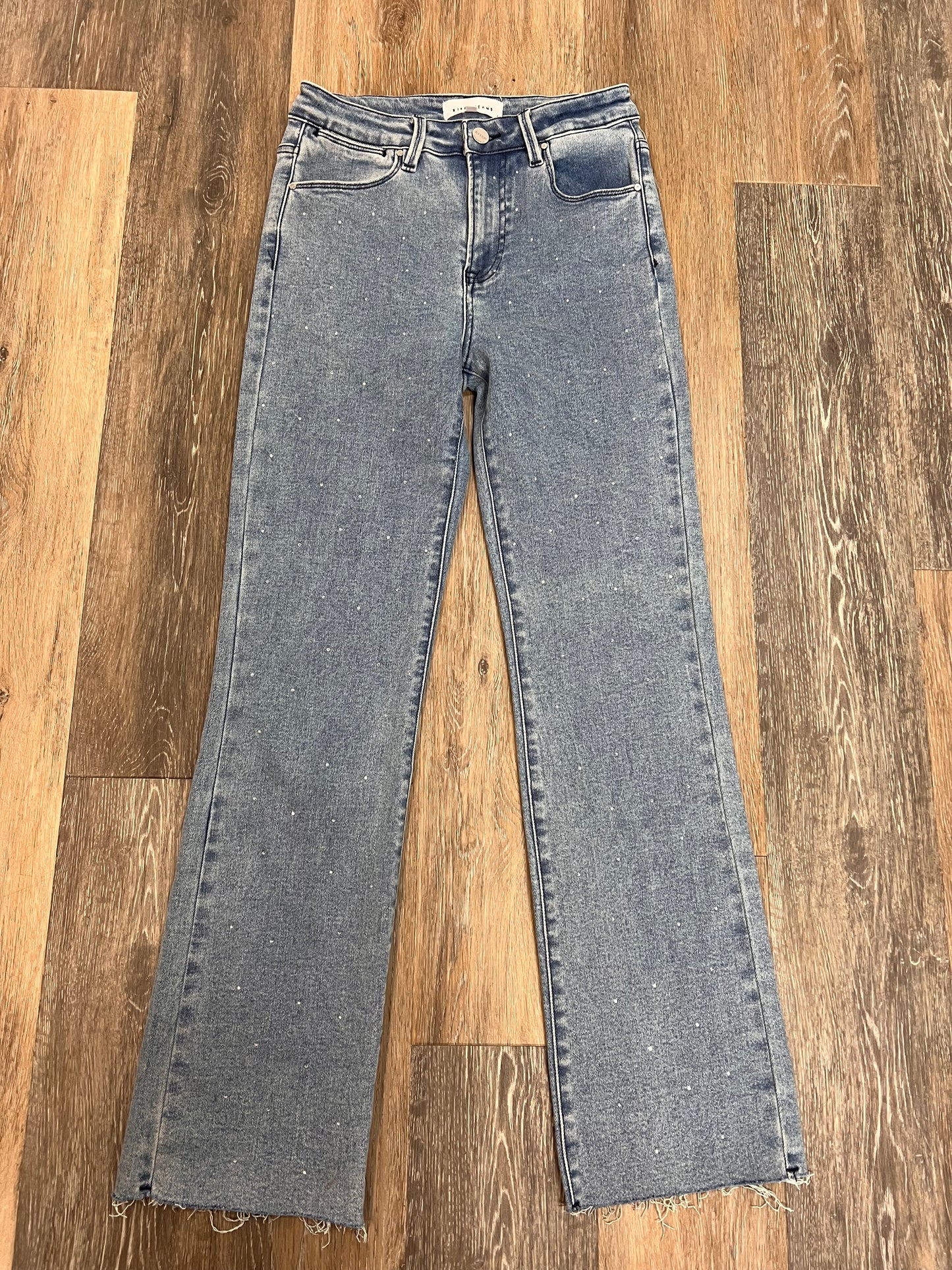 Jeans Straight By Risen In Blue Denim, Size: 5/27