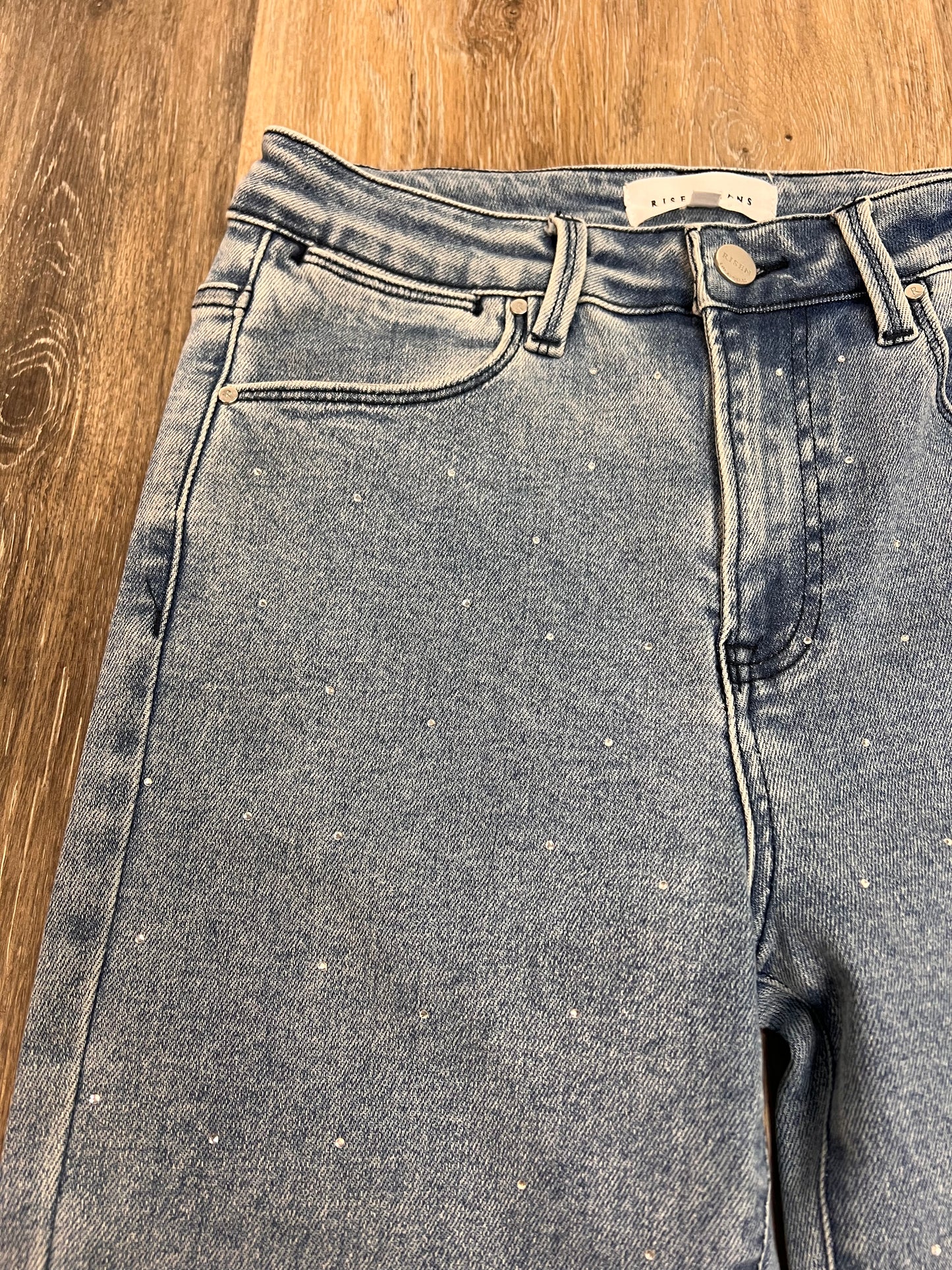 Jeans Straight By Risen In Blue Denim, Size: 5/27