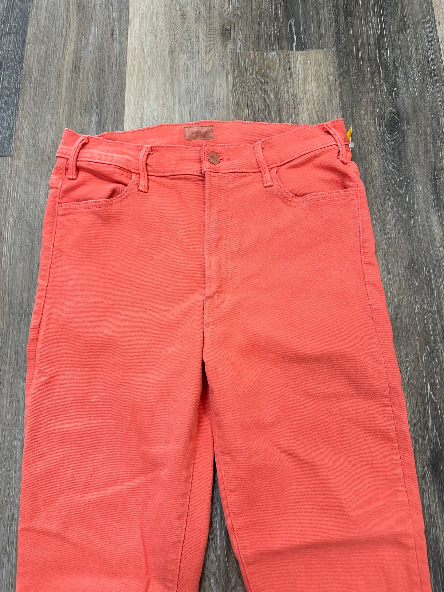 Pants Designer By Mother Jeans In Orange, Size: 12