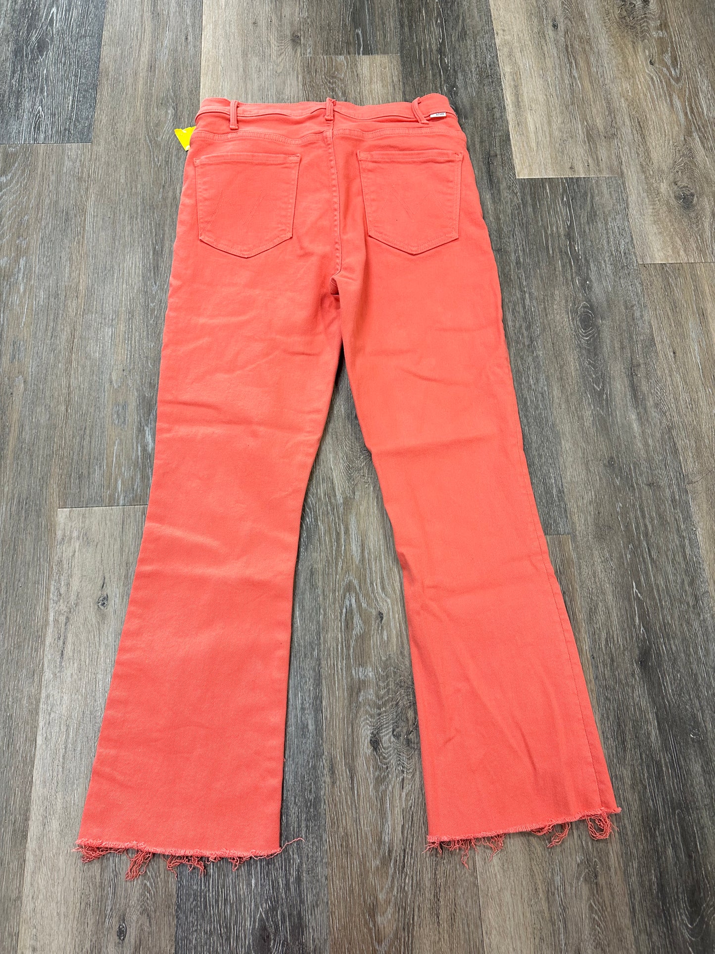 Pants Designer By Mother Jeans In Orange, Size: 12