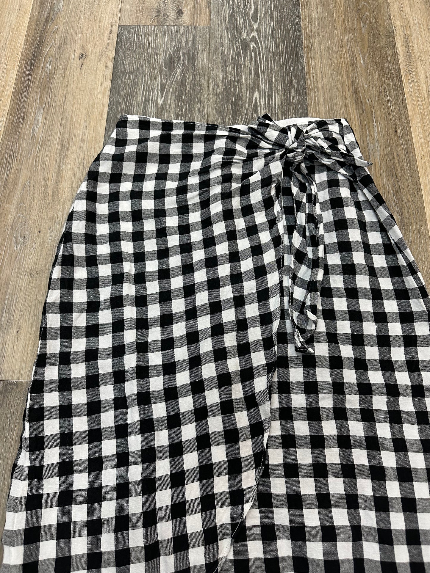 Skirt Midi By Madewell In Checkered Pattern, Size: 2