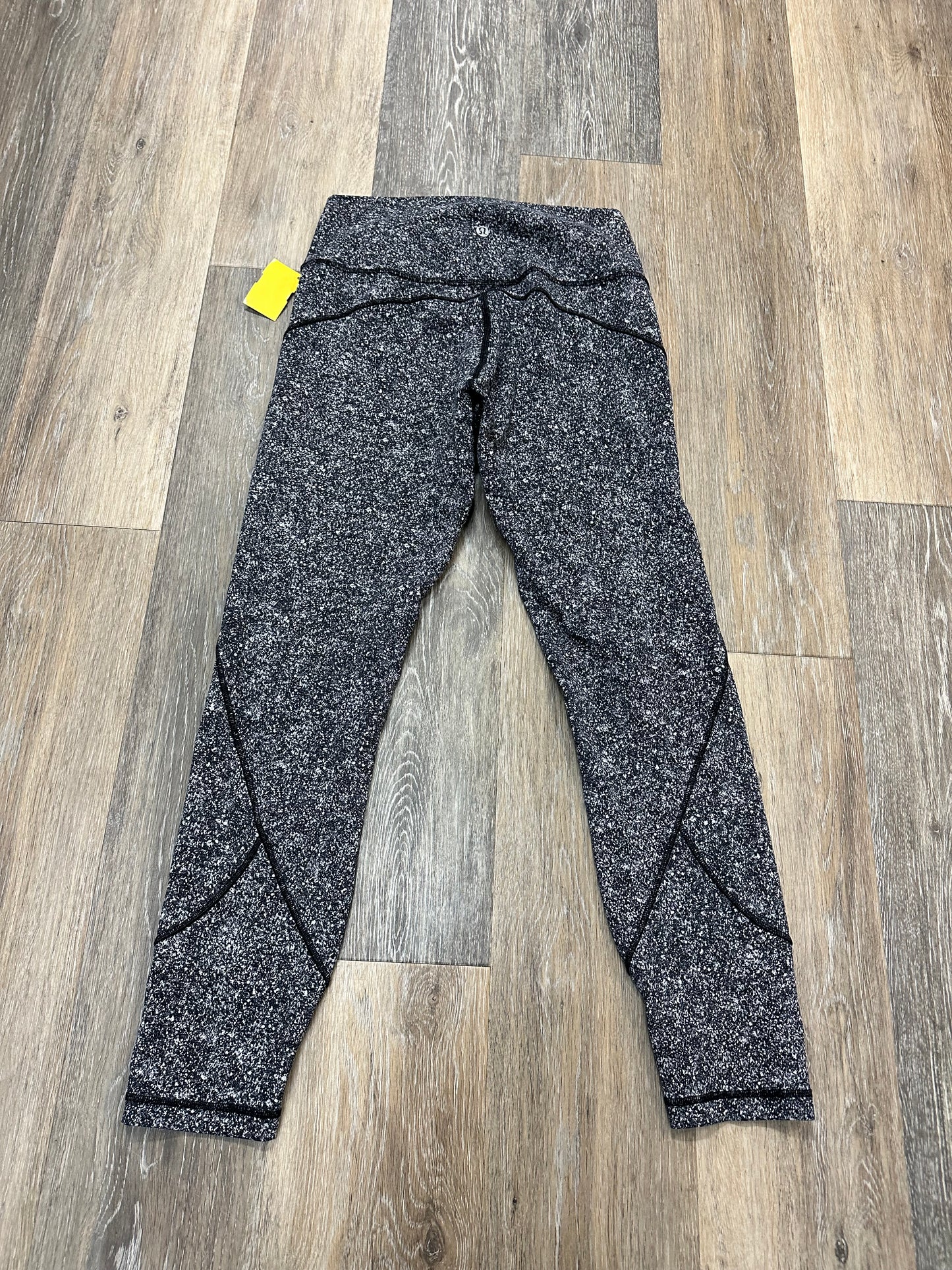 Athletic Leggings By Lululemon In Grey, Size: 8