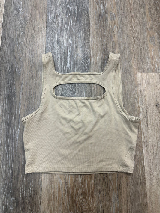 Athletic Tank Top By Lululemon In Tan, Size: S