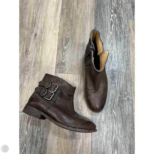 Boots Designer By Frye In Brown, Size: 6