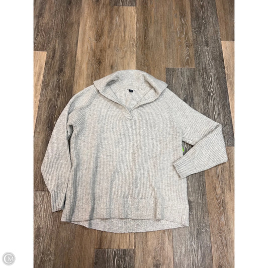 Sweater By American Eagle In Grey, Size: Xs