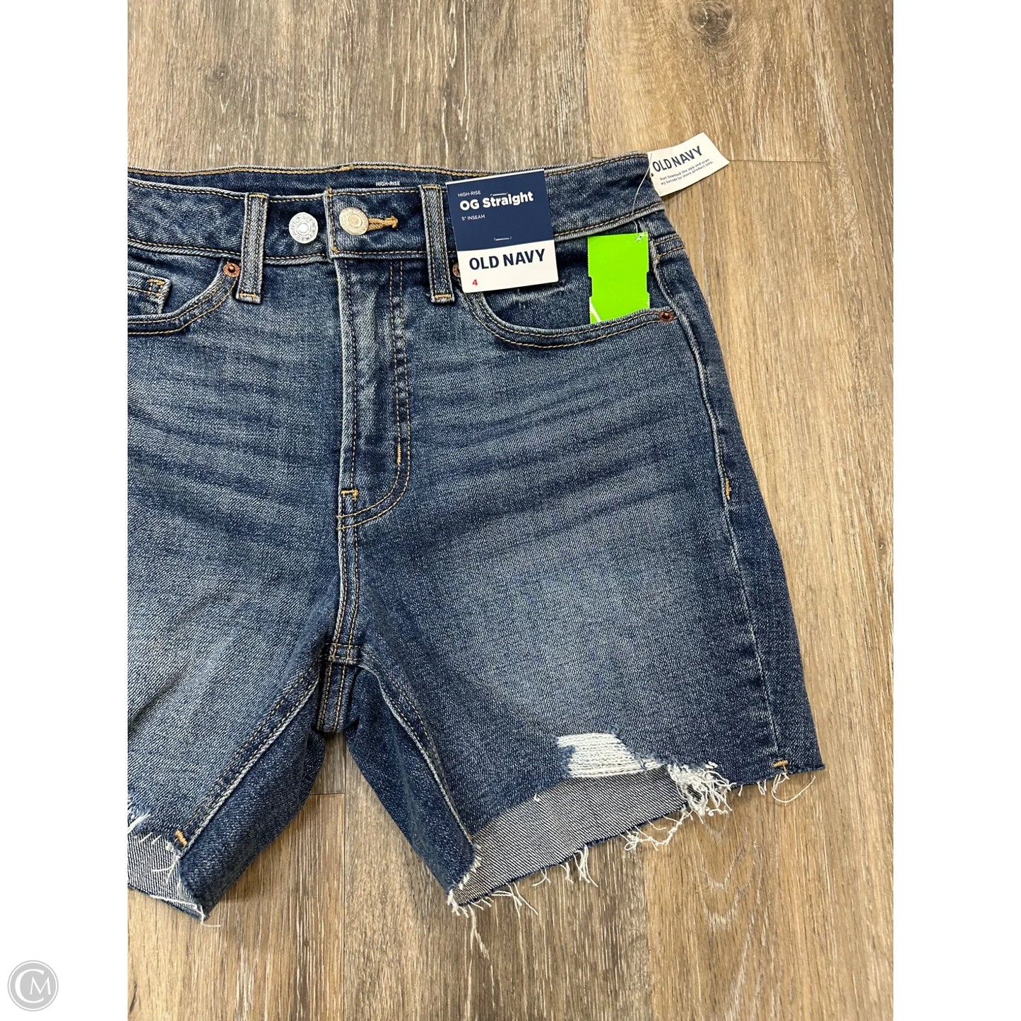 Shorts By Old Navy In Blue Denim, Size: 4