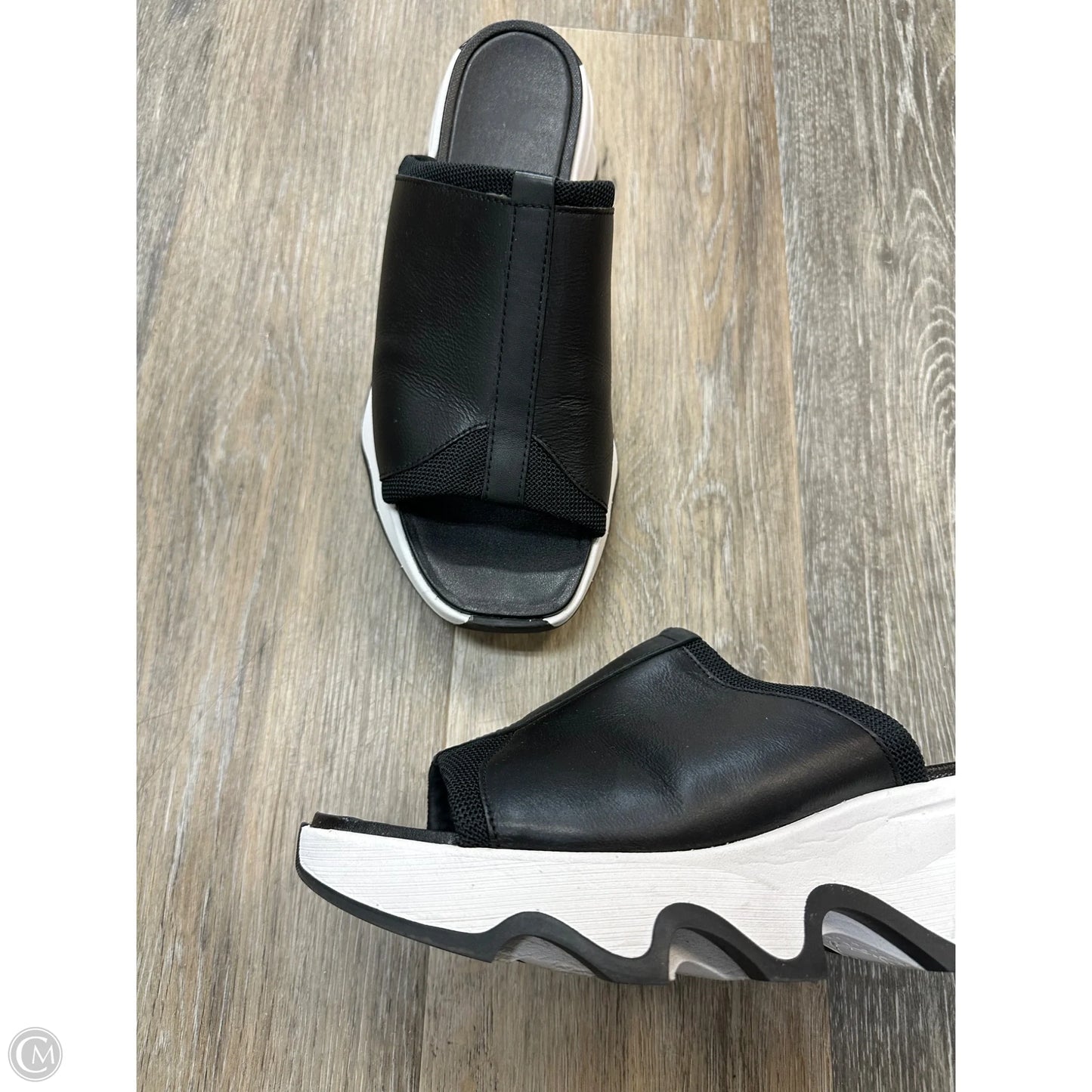 Sandals Heels Platform By Sorel In Black, Size: 10