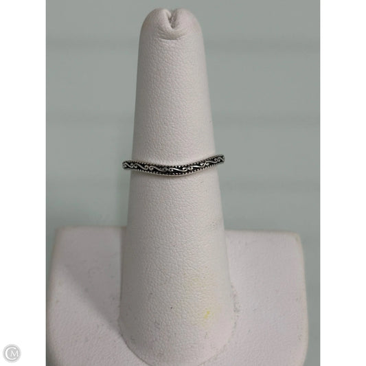 Ring Sterling Silver By Avena Size: 6