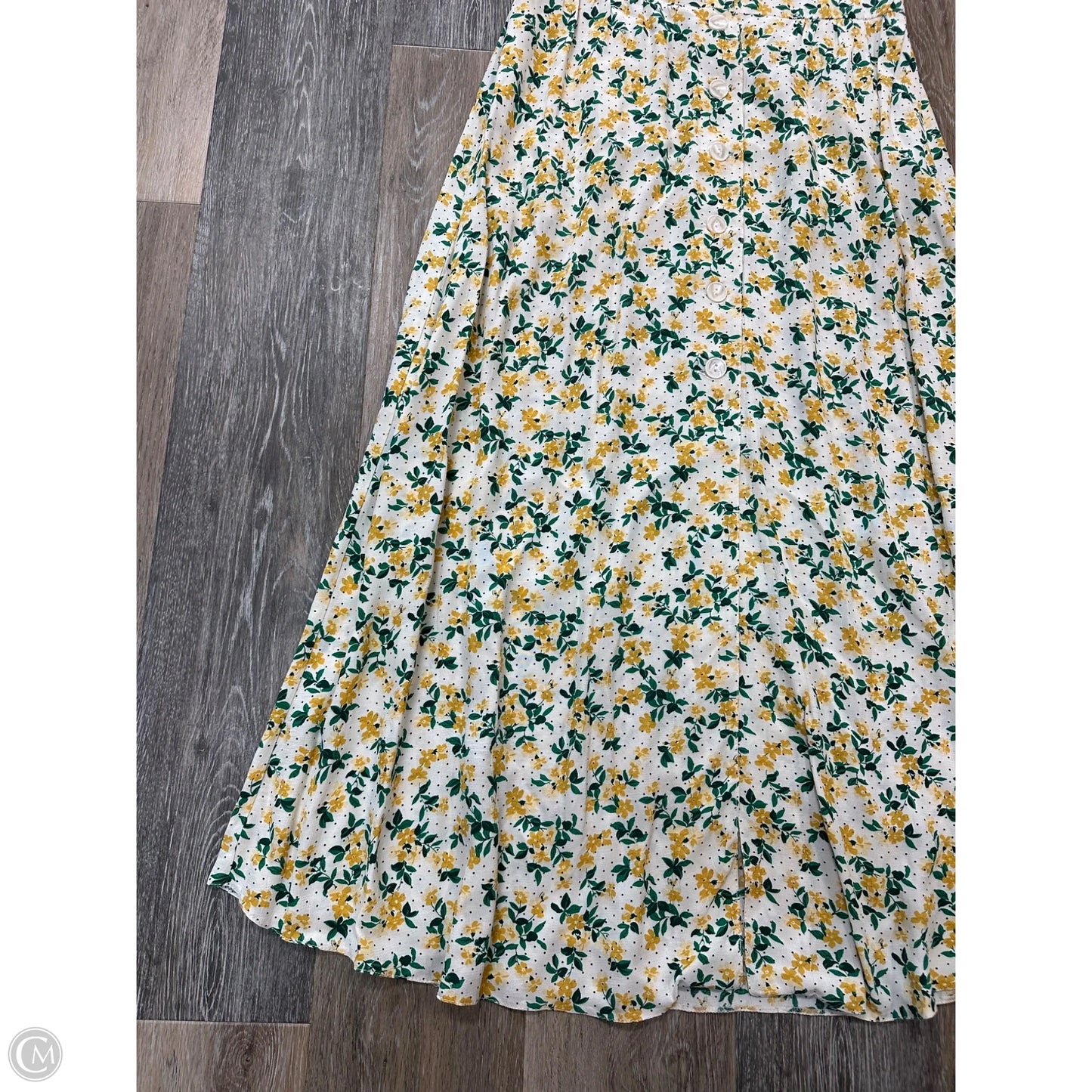 Dress Casual Maxi By Urban Outfitters In Floral Print, Size: S