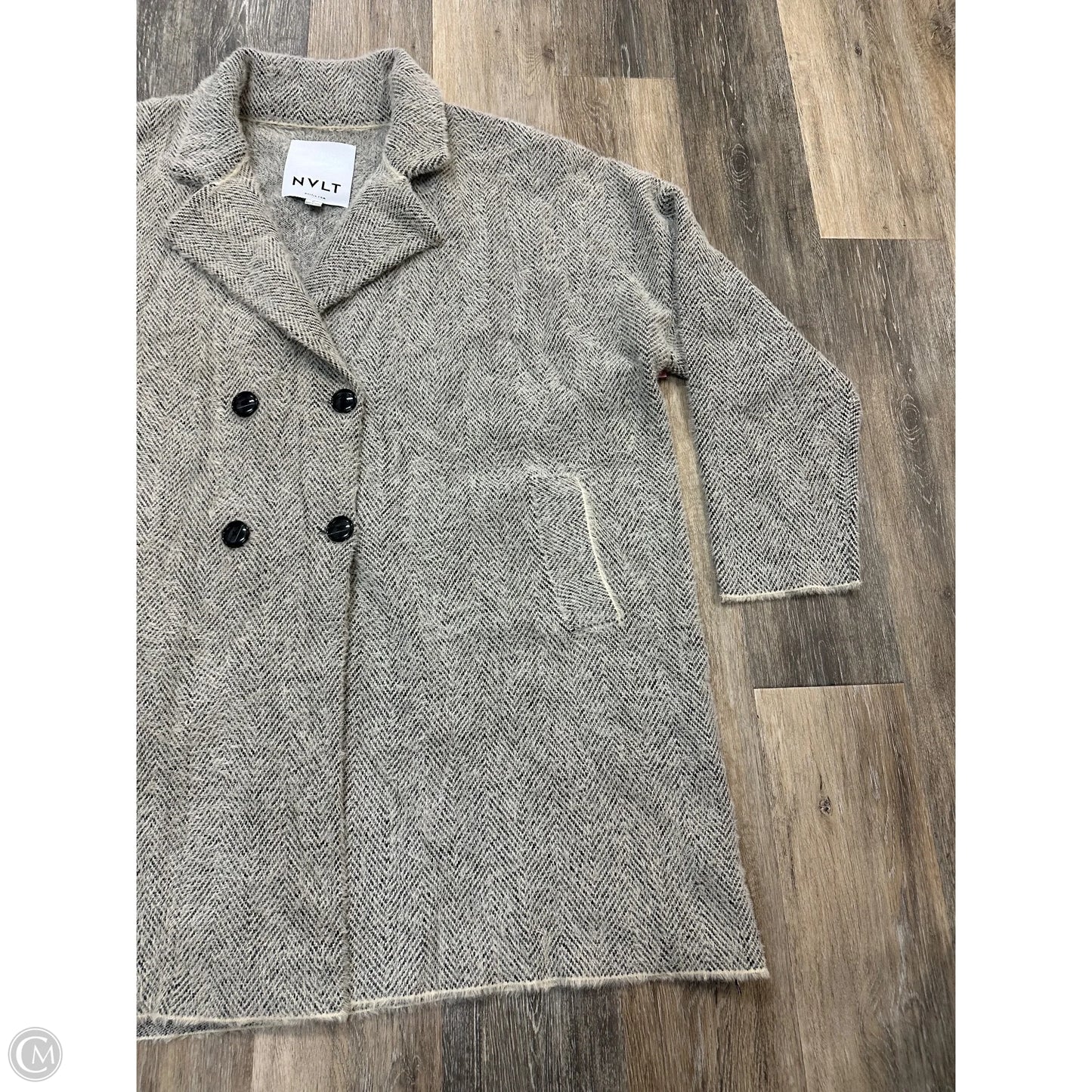 Sweater Cardigan By NVLT In Tan, Size: 3x