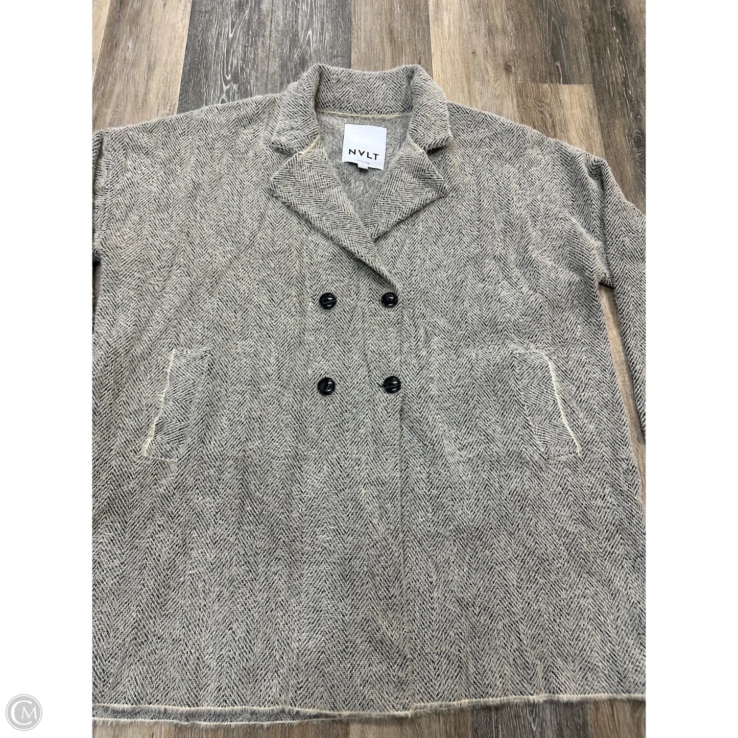 Sweater Cardigan By NVLT In Tan, Size: 3x
