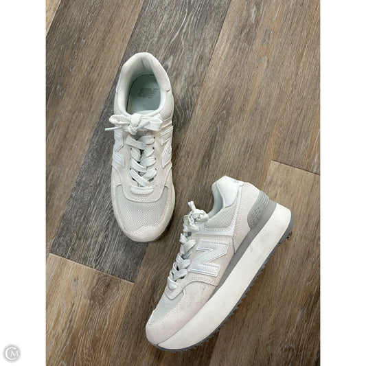 Shoes Athletic By New Balance In White, Size: 8.5