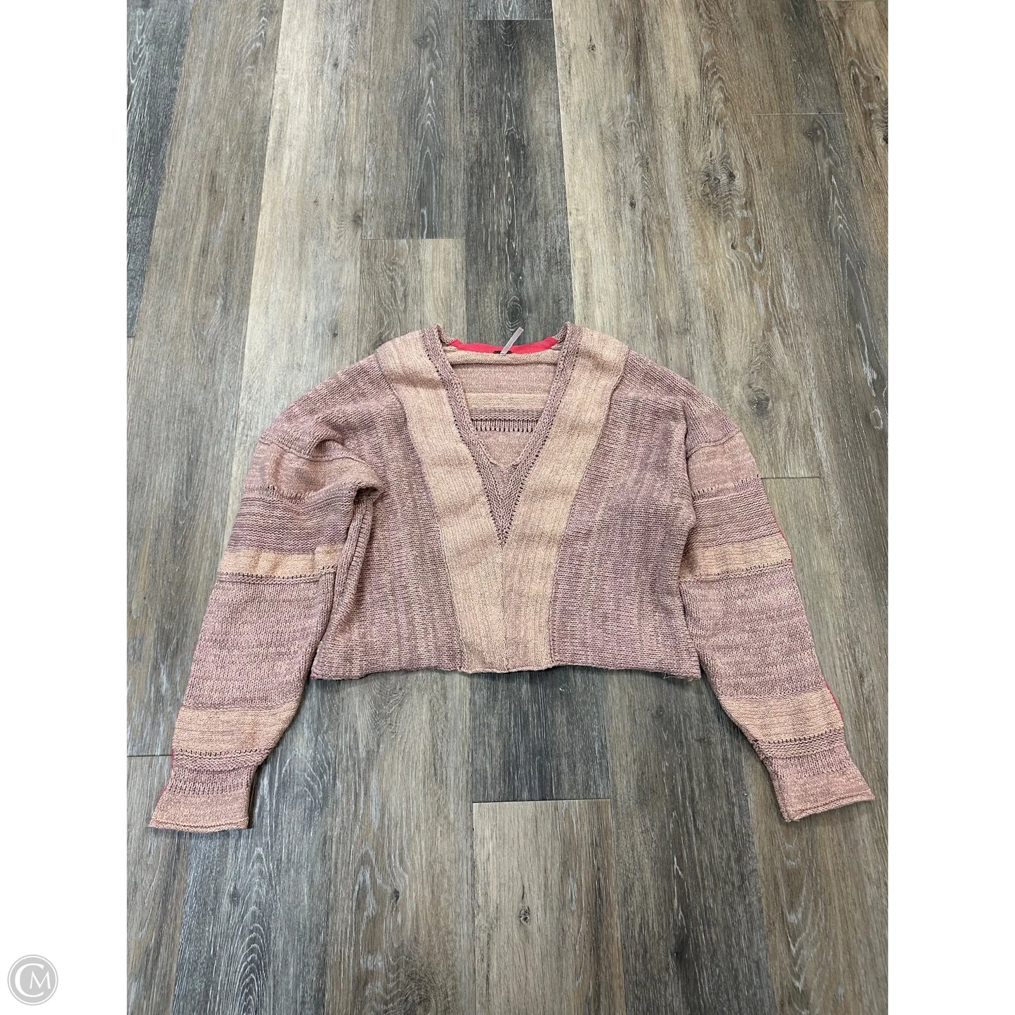 Sweater By Free People In Orange, Size: M