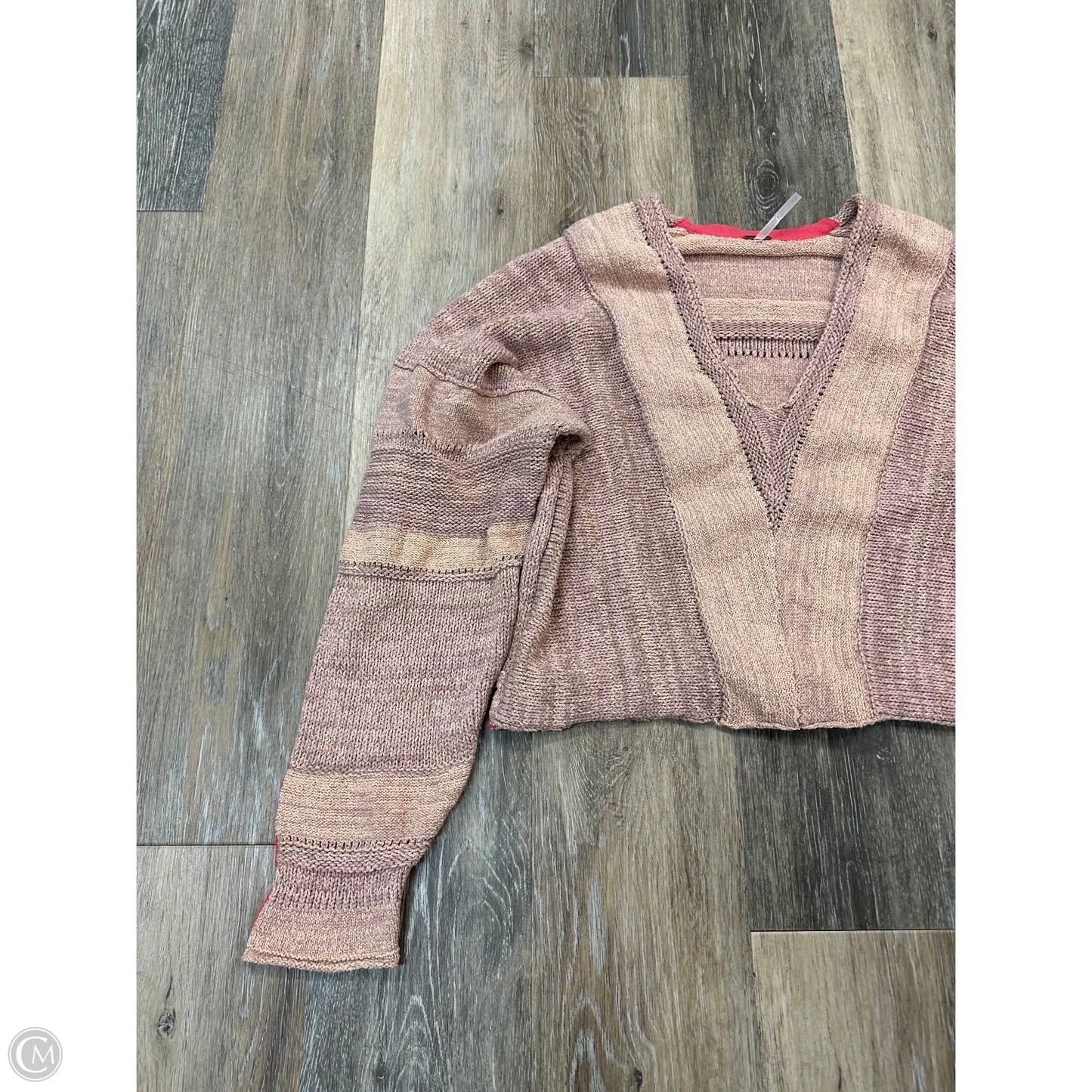 Sweater By Free People In Orange, Size: M