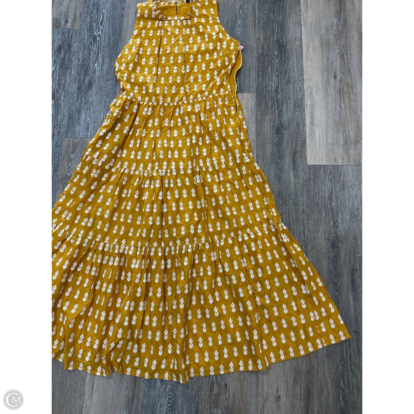 Dress Casual Maxi By Stetson In Gold, Size: Xs