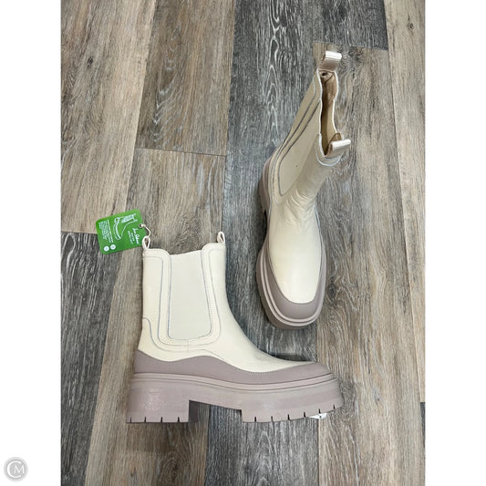 Boots Ankle Heels By Sam Edelman In Cream, Size: 7.5