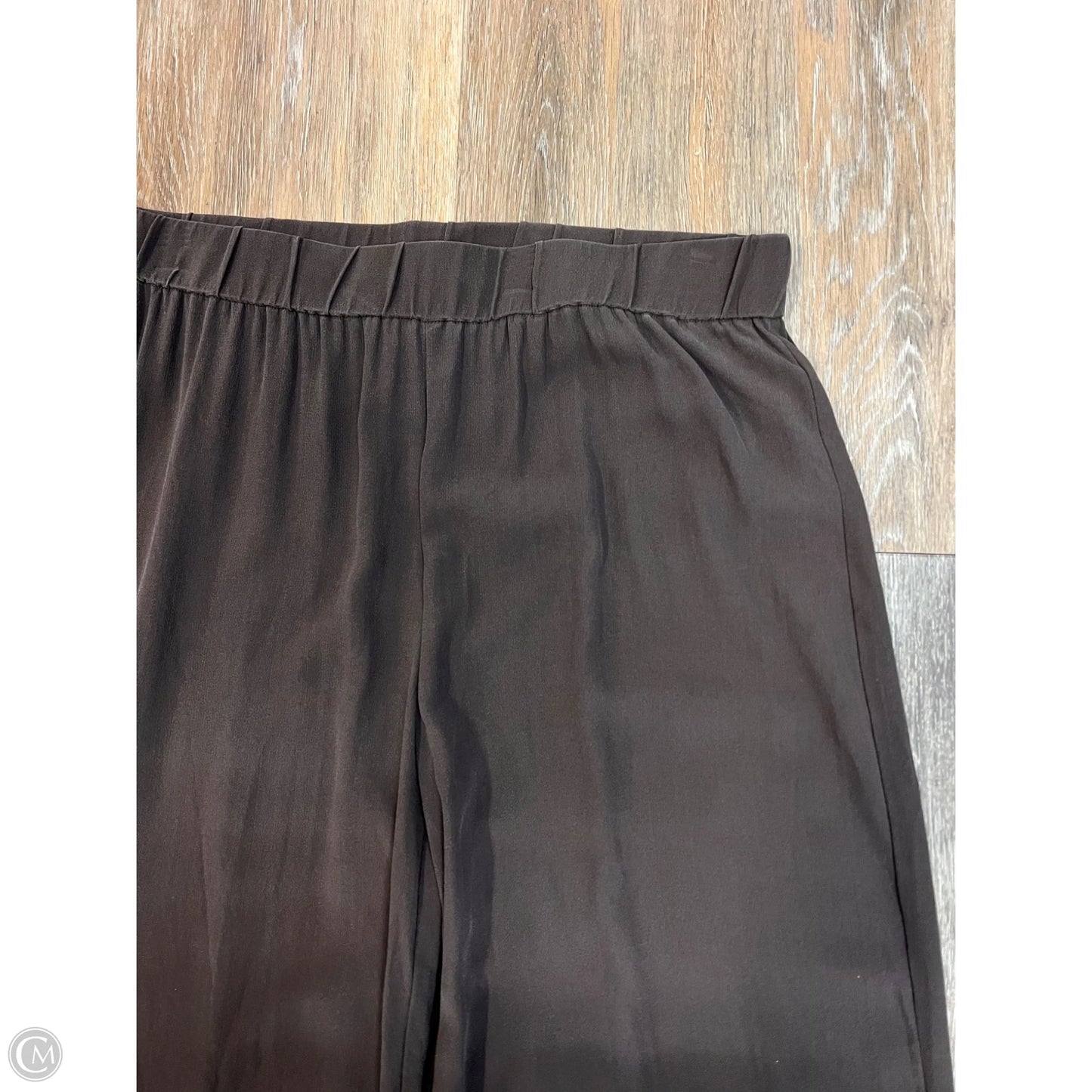 Pants Cropped By Eileen Fisher In Brown, Size: L