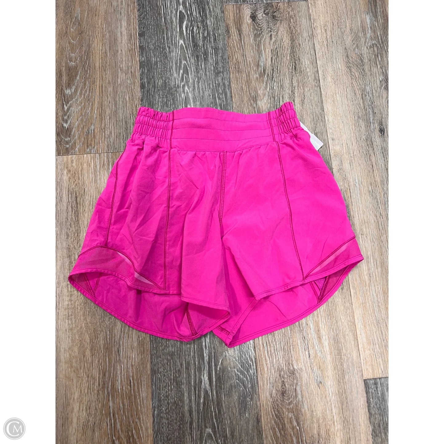 Athletic Shorts By Lululemon In Pink, Size: 2