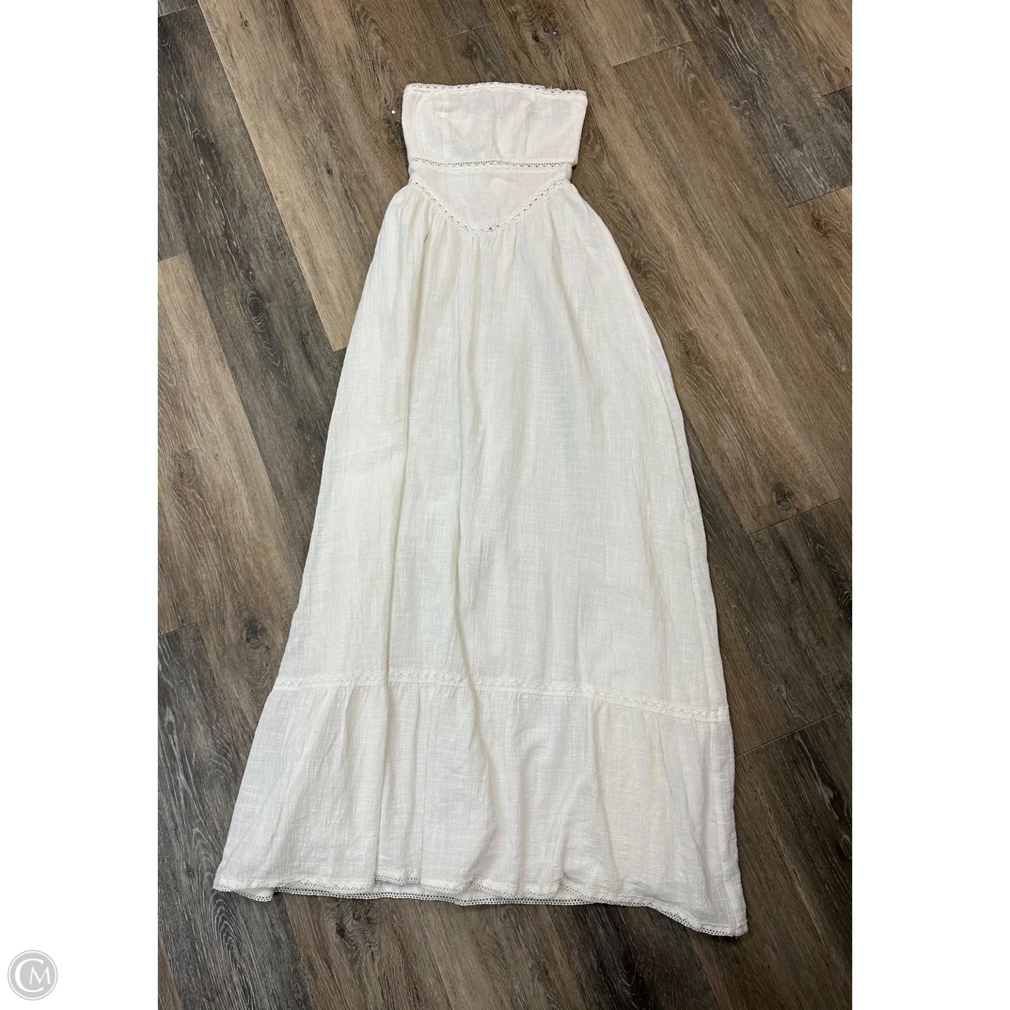 Dress Casual Midi By Sabo In White, Size: 0