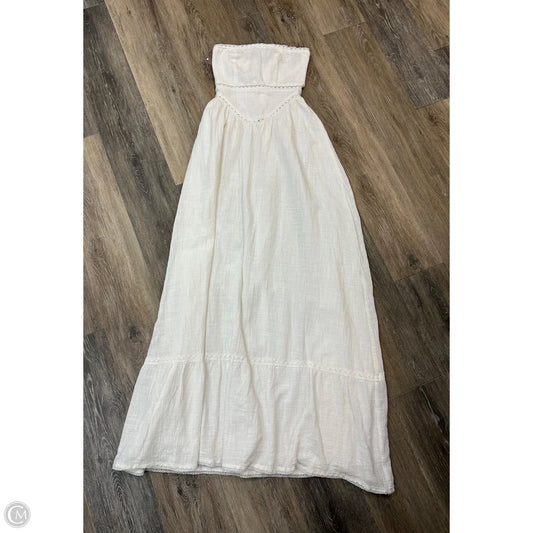 Dress Casual Midi By Sabo In White, Size: 0