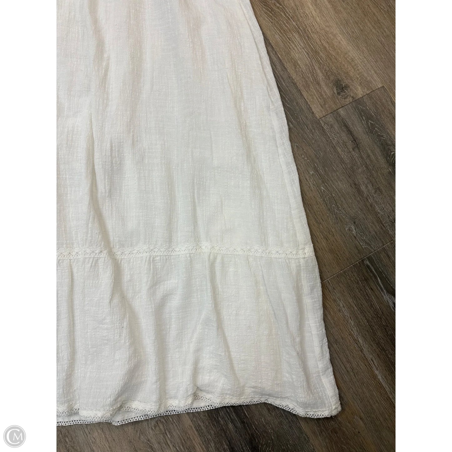 Dress Casual Midi By Sabo In White, Size: 0