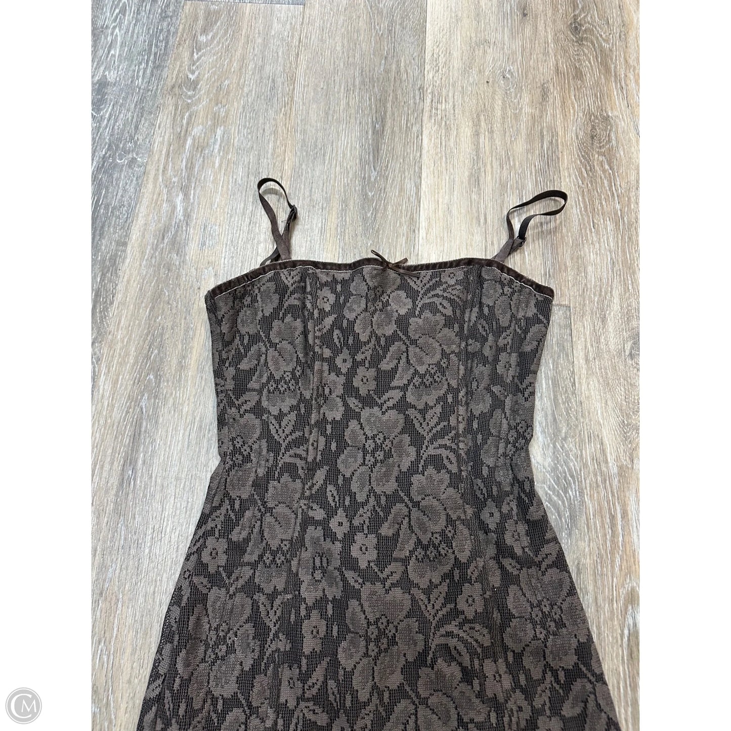 Dress Casual Short By Loucia In Brown, Size: S