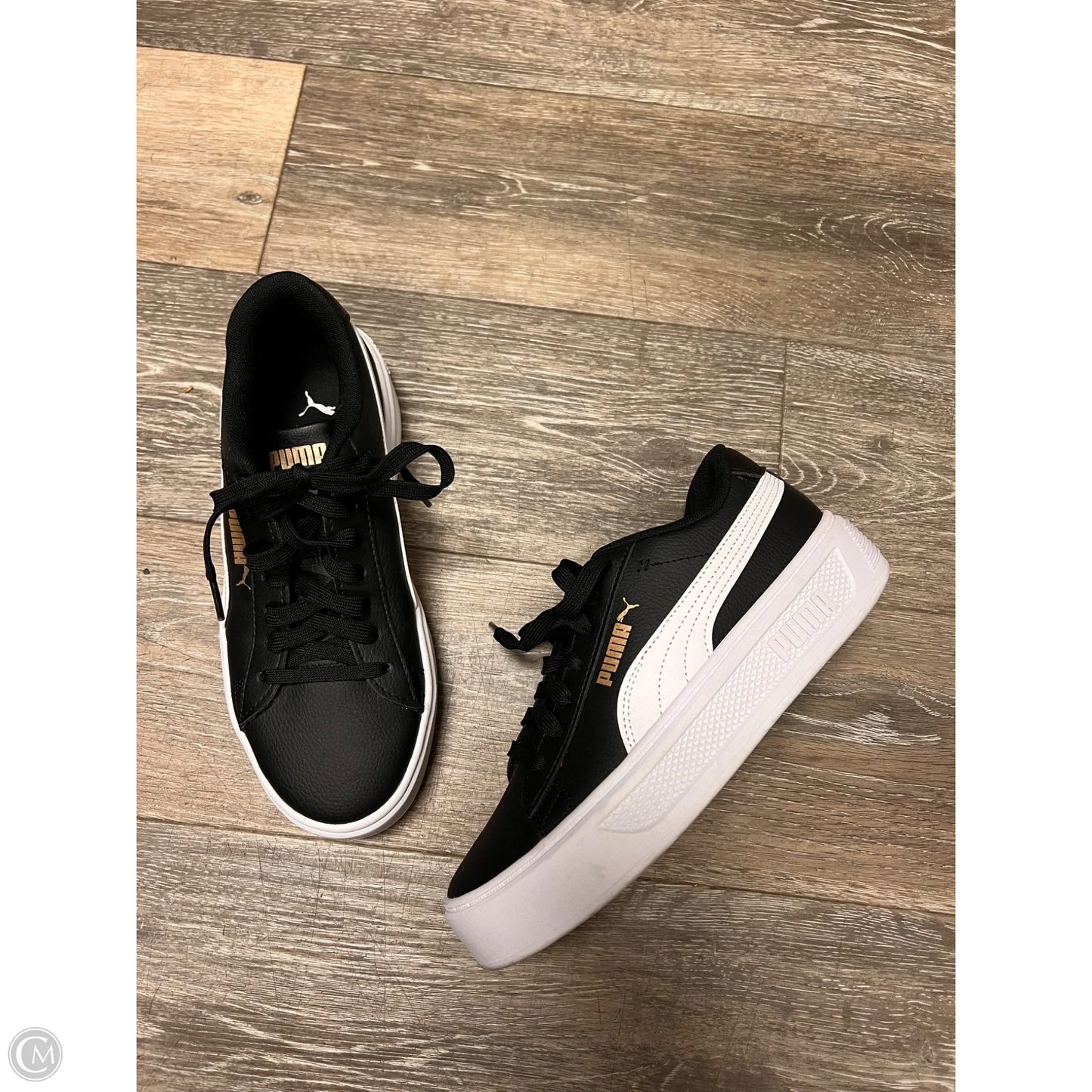 Shoes Sneakers By Puma In Black, Size: 7.5